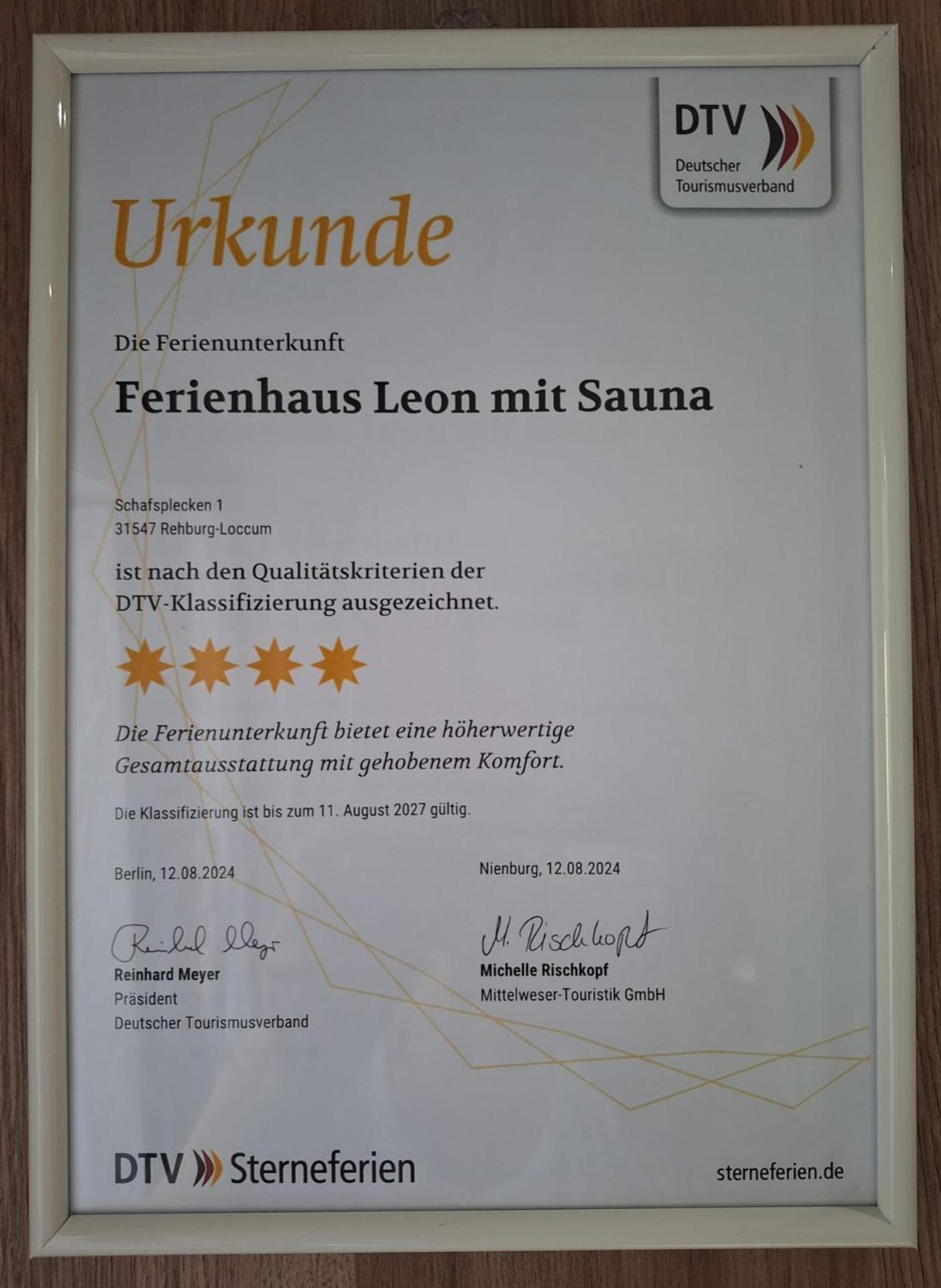 Ferienhaus Leon Mit Sauna Rehburg-Loccum Eksteriør billede